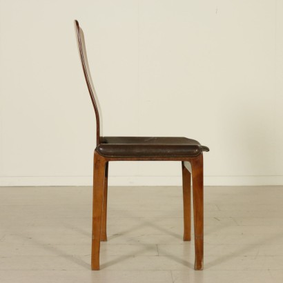 antiguo moderno, diseño moderno, silla, silla moderna, silla moderna, silla italiana, silla vintage, silla 70-80, silla de diseño 70-80, grupo de tres sillas.