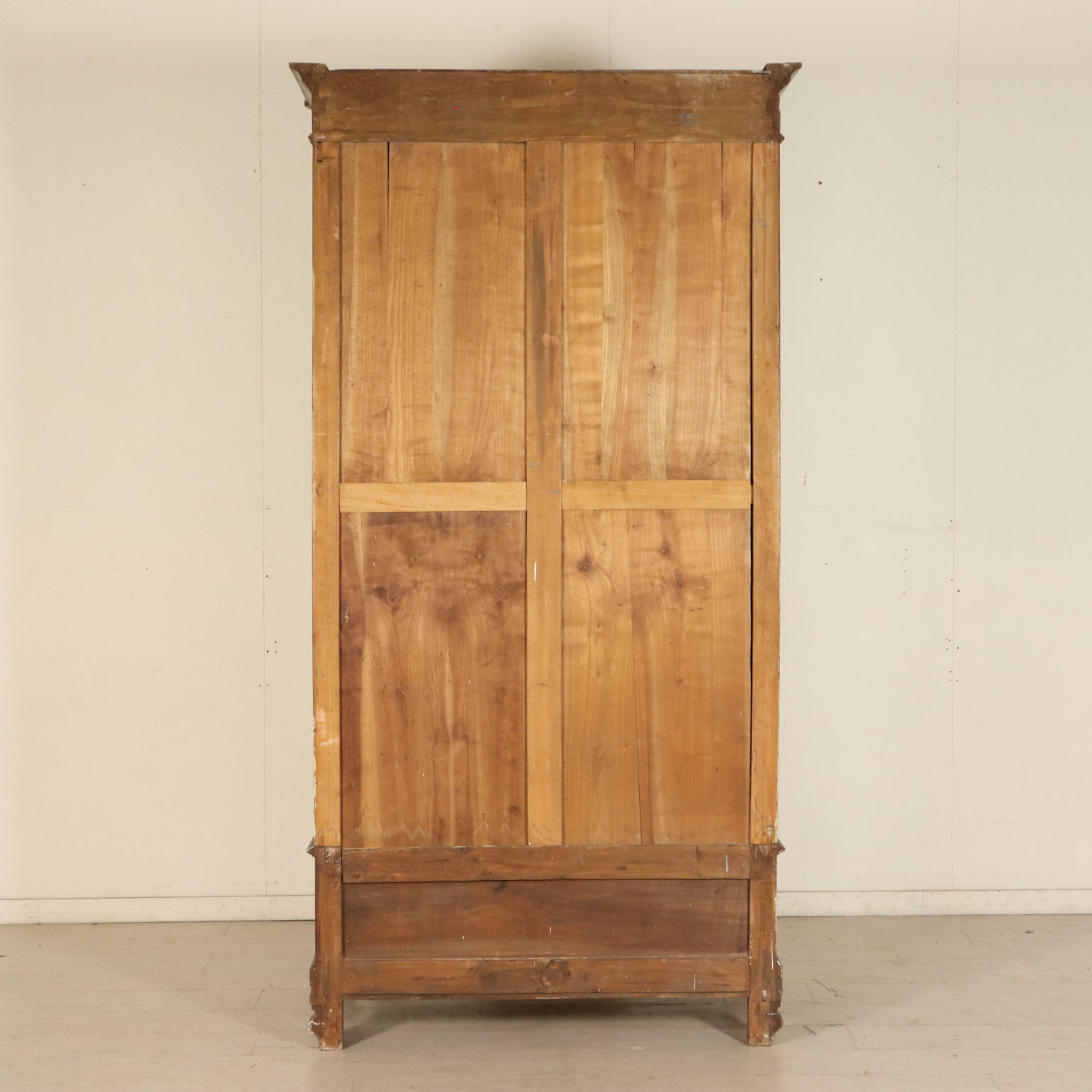 Wardrobe Single Door Mahogany Italy Second Half Of 1800s