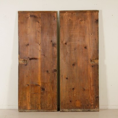 Pair of Lacquered Doors-back