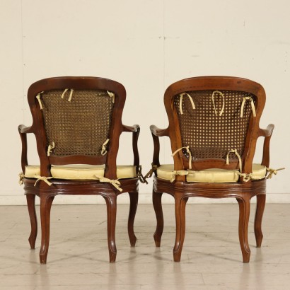 Pair of Armchairs-back