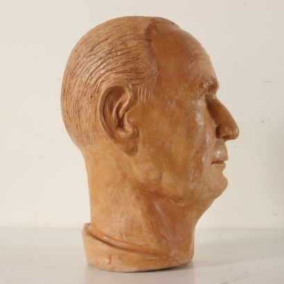 antique, sculpture, antique sculpture, antique sculpture, antique Italian sculpture, antique sculpture, neoclassical sculpture, 19th century sculpture, terracotta man's face.