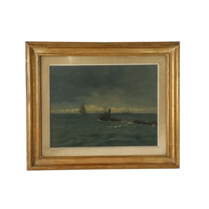 Arte Ottocento-Marina di Carlo Passigli