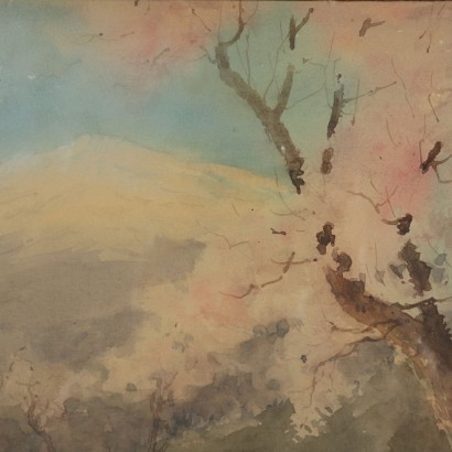 Aquarell von Charles King Wood