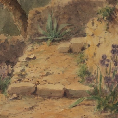 Aquarelle de Charles King Wood