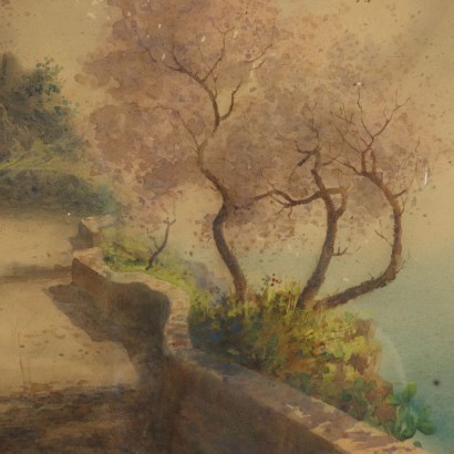 Aquarell von Charles King Wood-insbesondere