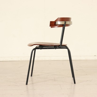 modernariato, modernariato di design, sedia, sedia modernariato, sedia di modernariato, sedia italiana, sedia vintage, sedia anni '60, sedia design anni 60, gruppo di tre sedie anni 60.