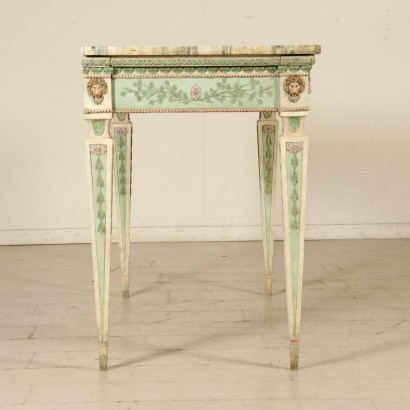 Console en bois laqué, Louis XVI-spécial