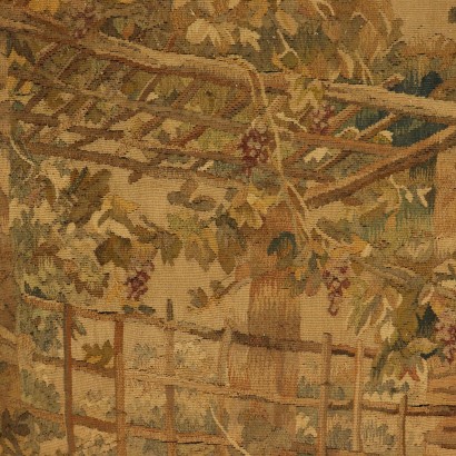 Aubusson Tapestry 'Grape harvest' 19th Century