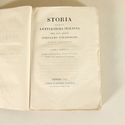 Storia della Letteratura Italiana, s.a.