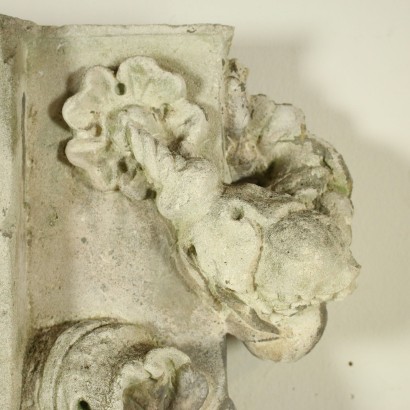 Baroque Stone Frieze with Putto Italy Late 17th Early 18th Century