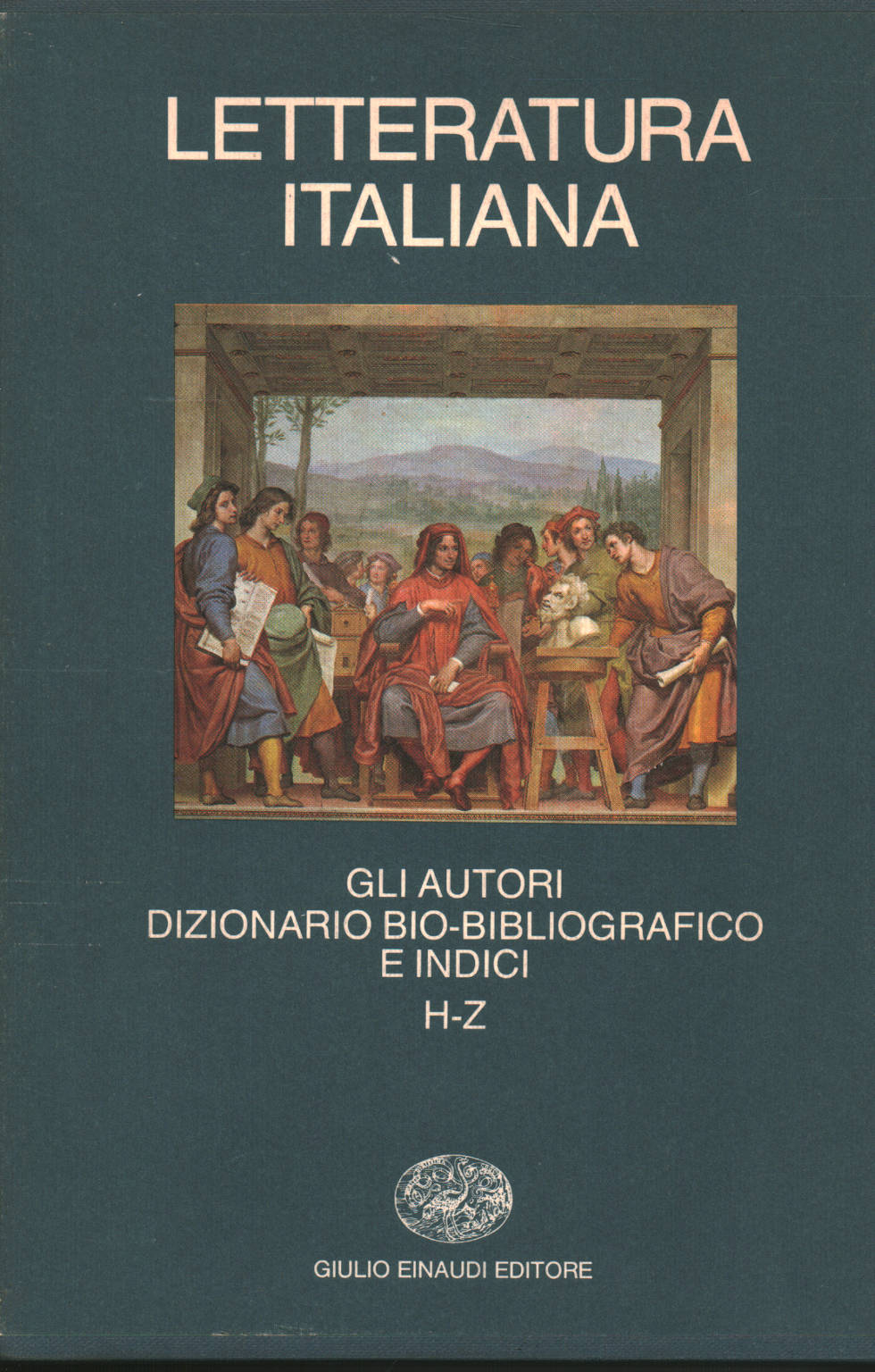 Letteratura Italiana:Gli Autori. Dizionario bio-bi, s.a.