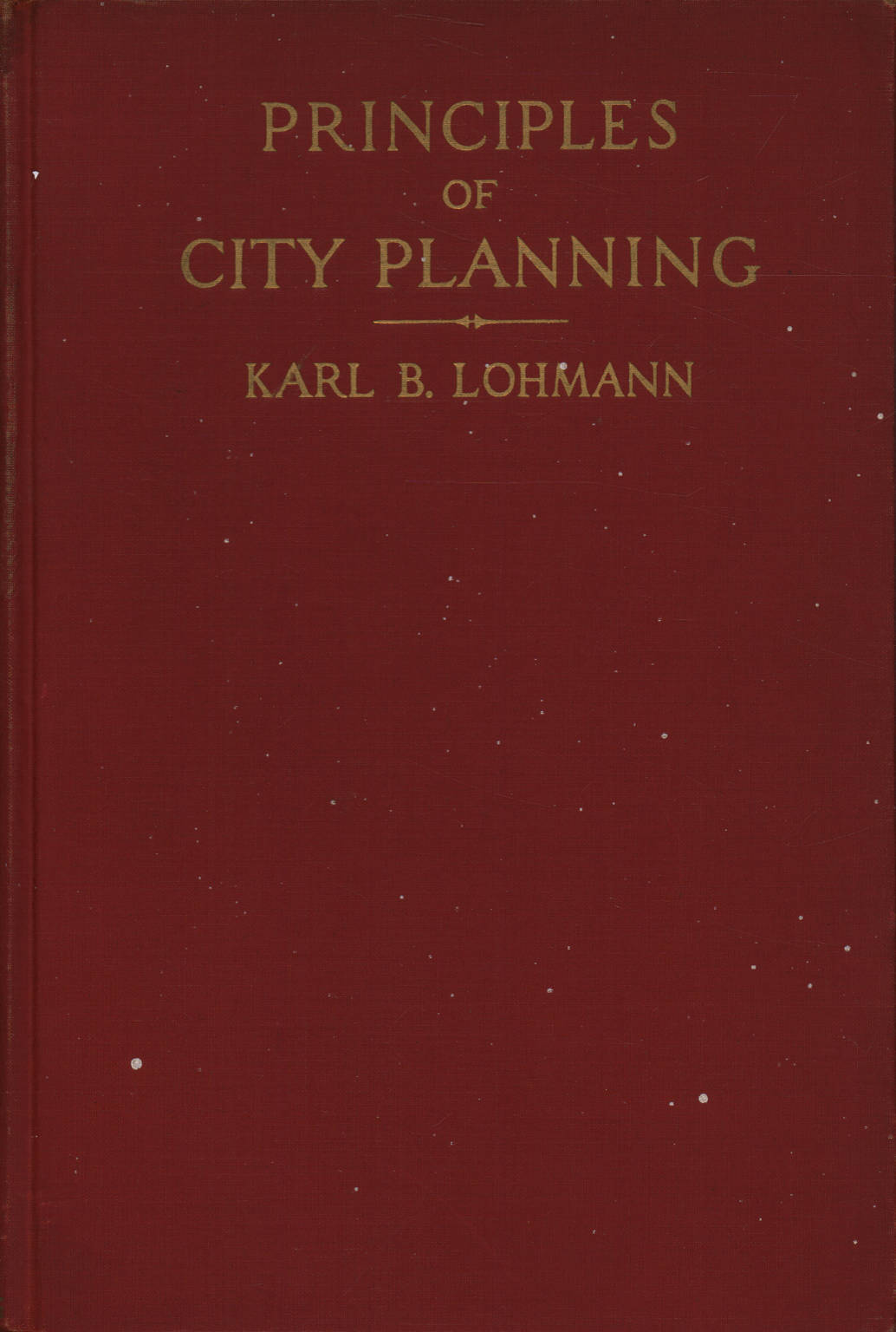 Principles of City Planning, s.a.