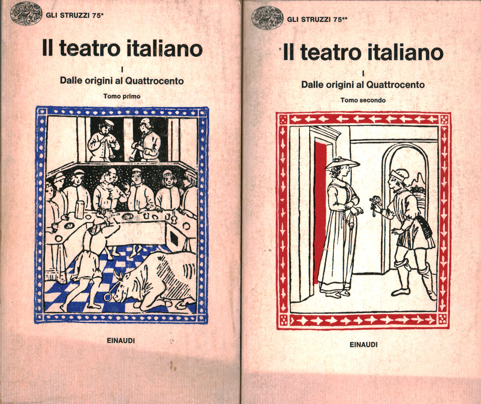 Il Teatro italiano I. Dalle origini al Quattrocent, s.a.