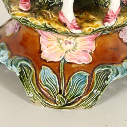 Vase Art Noveau Céramique émaillé Fin '800 - Début '900