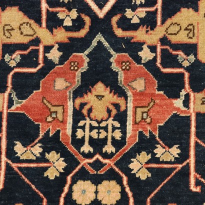 Heriz Carpet Pakistan Cotton and Wool 1990s-2000s