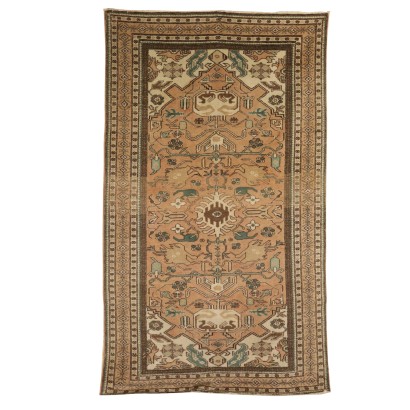 Antique Ardebil Carpet Iran Cotton and Wool 1940s