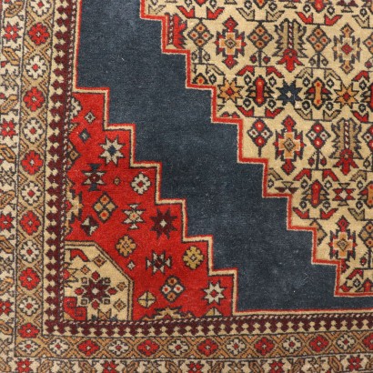 Tapis Shirvan Coton Laine Fabrication manuelle Russie Années 60-70