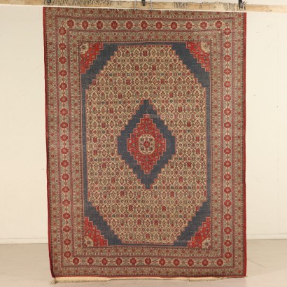 Tapis Shirvan Coton Laine Fabrication manuelle Russie Années 60-70