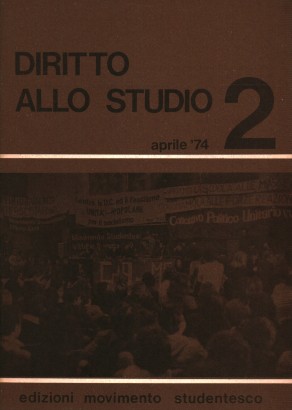 Diritto allo studio, aprile 1974, 2