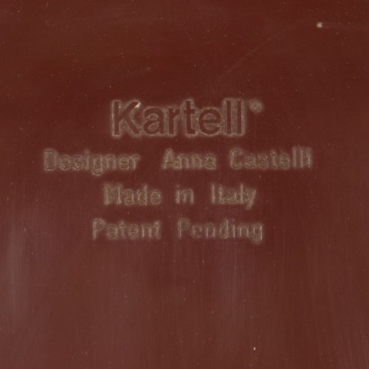 Miroir Kartell Matériel plastique Fabriqué en Italie Années 60-70