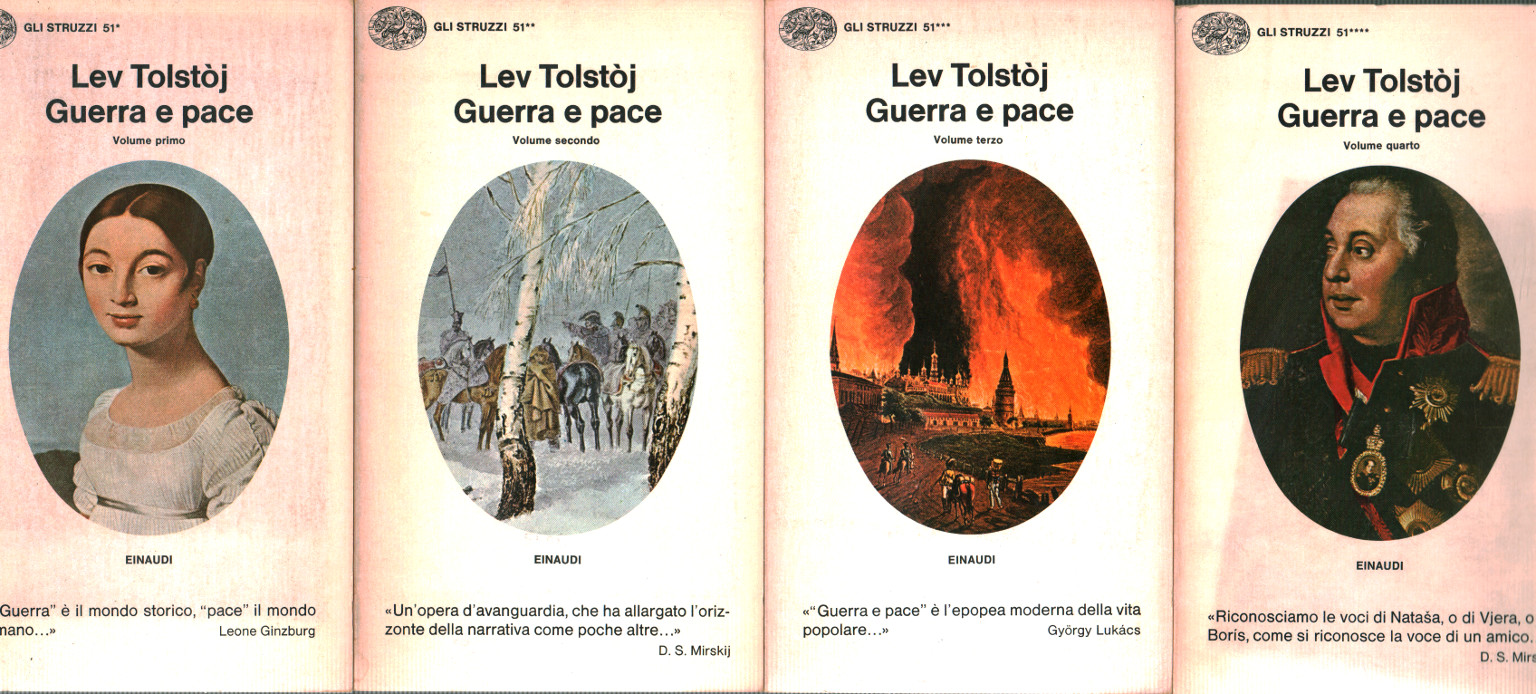 Guerra e pace (4 Volumi) - Lev Tolstoj - Narrativa Classica Straniera -  Narrativa - Libreria - dimanoinmano.it