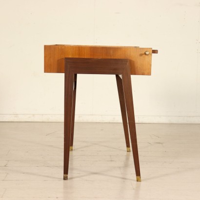 Desk with Openable and Reclining Top Rosewood Formica Italy 1960s