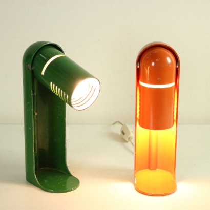 moderne Antiquitäten, moderne Design-Antiquitäten, Tischlampe, moderne Antiquitäten-Tischlampe, moderne Antiquitäten-Tischlampe, italienische Tischlampe, Vintage-Tischlampe, 70er-Jahre-Tischlampe, 70er-Jahre-Design-Tischlampe.