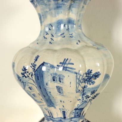 Antiquitäten, Vase, antike Vasen, antike Vase, antike italienische Vase, antike Vase, neoklassizistische Vase, Vase aus dem 19. Jahrhundert, Vasenpaar.