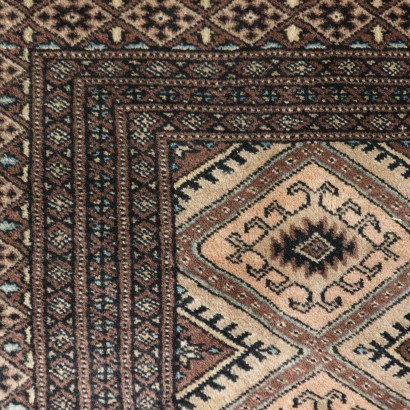 Tapis Bukhara Laine Fabrication manuelle Pakistan Années 80