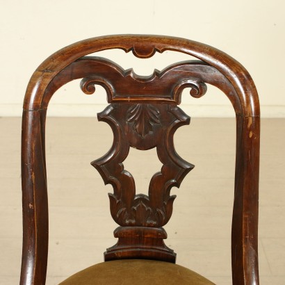 Gruppe von Vier Stühlen Gondel - Detail