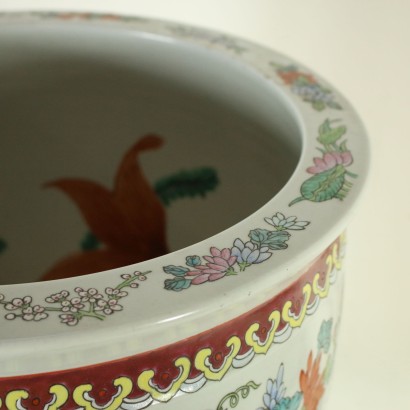 Large Porcelain Cache Pot China 2000s