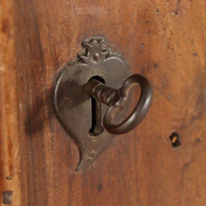 Large Walnut Cupboard Center of Italy First Half of 17th Century