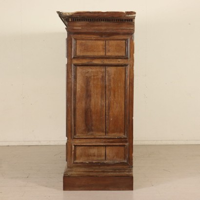 Large Walnut Cupboard Center of Italy First Half of 17th Century