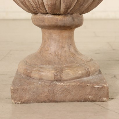 antiquariato, vaso, antiquariato vaso, vaso antico, vaso antico italiano, vaso di antiquariato, vaso neoclassico, vaso del 900, coppia di vasi in graniglia.