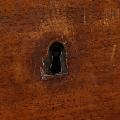 Elegant Empire Walnut Chest of Drawers Italy Early 19th Century