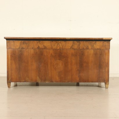 Bureau Directoire Erable Ronce de Noyer Italie Fin '700- Début '800