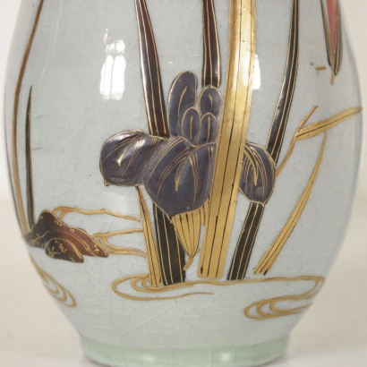 Paire de Vases Porcelaine Fabriqué en Japon 1920