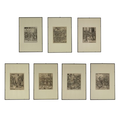 Pittura Antica - Xilografie di Leonard Beck, Hans Burgkmair e Hans Schaufelein