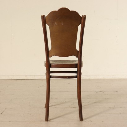 Group of 4 Beech Thonet Chairs Austria First Half 20th Century