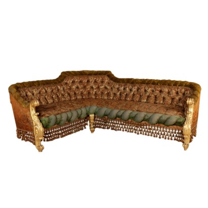 Le canapé d'angle dans le Style Baroque