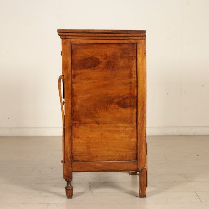 Antique Walnut Nightstand Italy First Half of 1800s