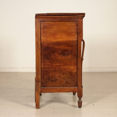 Antique Walnut Nightstand Italy First Half of 1800s