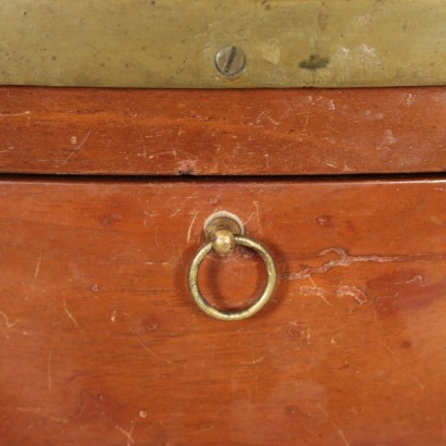 Cabinet with Small Rolling Shutter Walnut Italy Late 1700s