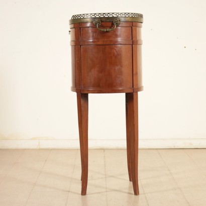 Cabinet with Small Rolling Shutter Walnut Italy Late 1700s