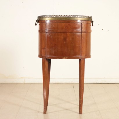 Cabinet with Small Rolling Shutter Walnut Italy Late 1700s