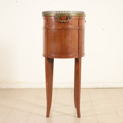 Cabinet with Small Rolling Shutter Walnut Italy Late 1700s