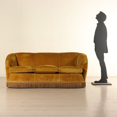 moderne Antiquitäten, moderne Design-Antiquitäten, Sofa, modernes Antiquitäten-Sofa, modernes Antiquitäten-Sofa, italienisches Sofa, Vintage-Sofa, 50er-Jahre-Sofa, 50er-Jahre-Design-Sofa