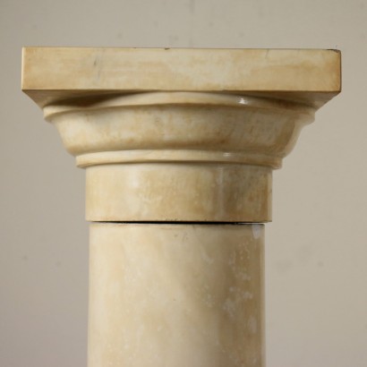 Marble Column Manufactured in Italy 19th Century