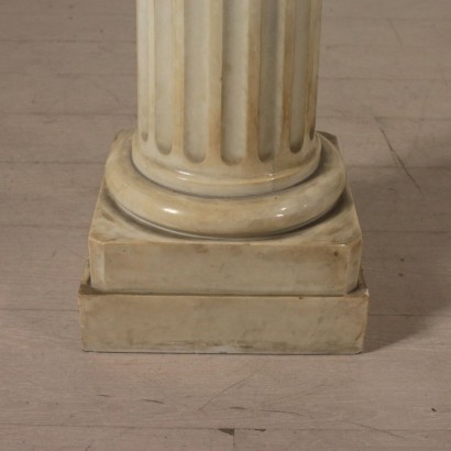 Marble Column Manufactured in Italy 19th Century