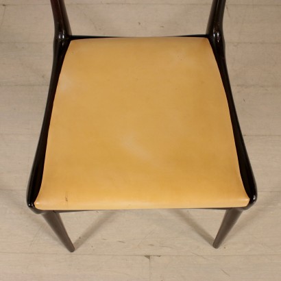Set of Chairs Designed by Carlo de Carli Skai Vintage Italy 1950s
